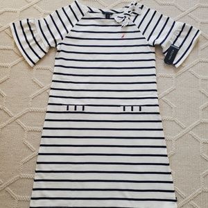 Nautica Navy/White Stripe Dress w/ tags
